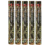HEM Lot de 5 paquets de 20 bâtons d'encens 7 pouvoirs africains