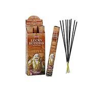 HEM Lucky Buddha Hexa Lot de 6 boîtes de bâtonnets d'encens