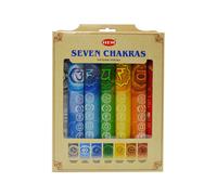 HEM Scented Sticks 7 Chakras Gift Set, 7 x 20 pcs