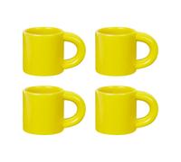 Hem Tasse à espresso Bronto 10 cl Lot de 4 Yellow