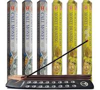 Hem Trumiri Insense Insence Lot de bâtons d'encens et support Motif Call Money & Money