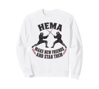Hema se Font de Nouveaux Amis Fechtclub Buhurt LARP Sweatshirt