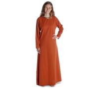 HEMAD Meliur Sous-robe médiévale en pur coton, Orange, S-M