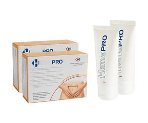 Hemapro Pack Crema 2x60ml + Pills 2x60caps
