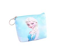 Hemasa Portefeuille d'école tendance dessin animé La Reine des neiges série impression grande capacité de stockage portable durable PU porte-monnaie portefeuille, 3