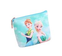 Hemasa Portefeuille d'école tendance dessin animé La Reine des neiges série impression grande capacité de stockage portable durable PU porte-monnaie portefeuille, 5