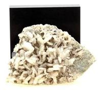 HEMATITE + ALBITE - Pierre Naturelle en Provenance de France, Saint Christophe-en-Oisans - Magnifique combinaison de minéraux, énergie de protection - 282.5 ct - Certificat d'Authenticité Inclus 65 x 