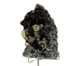 Hematite + Pyrite. 732.0 Ct. Elba Island, Tuscany, Italie.