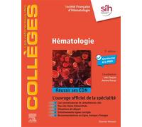 Hématologie Réussir ses EDN - Société française d'hématologie - Elsevier Masson - broché - Guide