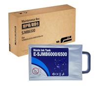 HEMEINY SJMB6000 SJMB6500 Boîte d'entretien compatible avec les imprimantes ColorWorks CW-C6000A CW-C6000P CW-6030A CW-6030P CW-C6500A CW-C6500P, réservoir d'encre usagée C33S021501.