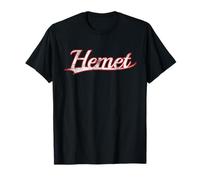 Hemet California Riverside County Vintage Varsity Distressed T-Shirt