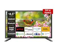 Heming Smart TV 18,5" (47 cm) Android Connecté WiFi avec Bluetooth - 12V/24V/220V - Garantie 3 Ans