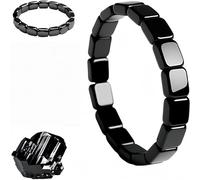 Hemios Bracelet en hématite - Inspiré par les généraux romains et les guerriers vikings, le port quotidien relie le champ d'énergie pour stimuler naturellement le métabolisme, restaurer la confiance