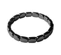Hemios Bracelet en hématite pour homme, regagnez votre confiance innée et votre motivation, cadeau de Nouvel An pour homme, cadeau de Noël pour papa, mari, petit ami, taille unique, Pierre, Pas de
