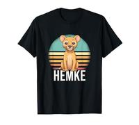HEMKE - Beau nom de garçon avec Un Lion Mignon T-Shirt