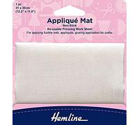 Hemline - Applique non collante - Feuille de pression - 28cm x 33cm