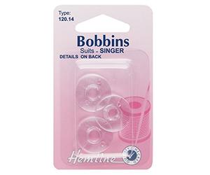 Hemline - Bobine plastique - Set de 3 - Singer/Class - x 66
