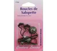 Hemline Boucles Salopette Bronze X2