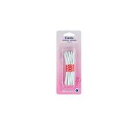 Hemline Élastique tressé à Usage général - 3 mm x 5 m Blanc élastique en Polyester Durable pour Couture, Maillots de Bain et Moulage, Solide et résistant