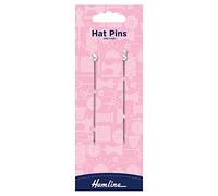 Hemline Épingles de chardon et chapeau 90 mm-Lot de 2