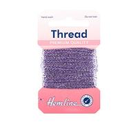 Hemline Glitter Thread: 10m - Lilac