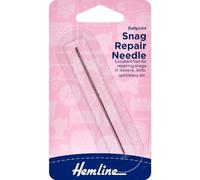 Hemline H247 | Snag Repair Needle with Sticky Shank & Ballpoint End 8cm by Hemline Haberdashery