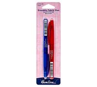 Hemline H296.I Stylo effaçable pour tissu avec gomme intégrée