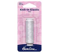 Hemline & H639/tricot Crochet tricot Élastique Transparent - 200 m