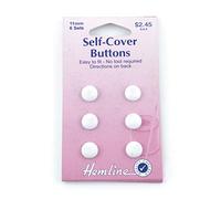 Hemline - Hemline - Boutons Auto-couvrants - Nylon - 11mm - Set de 6