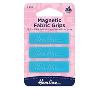 Hemline Lot de 3 poignées magnétiques en tissu - Maintient les tissus épais ensemble sans épingles