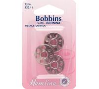 Hemline Metal Bobbins for Sewing Machines - Bernina