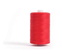 Hemline N4124/200 | Rouge 100% polyester QA Fil à coudre | 1000 m | Lot de 5