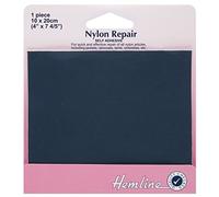 Hemline Nylon Auto Adhésif Étanche Réparation Patch Manteau Tente Kite Sac Extérieur - Bleu