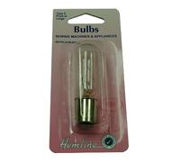 Hemline Petite ampoule à baïonnette pour machine à coudre 15 W, 240 V