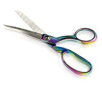 Hemline Rainbow Dressmaking Scissors - Very Sharp - 21cm / 8.25"