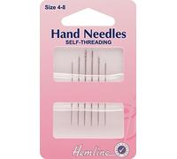 Hemline Self Threading Sewing Needles Size 3-7