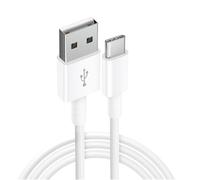 Hemlosk Cable USB C Charge Rapide, 1M Carplay Câble Chargeur Téléphone Portable USB vers USB-C, Chargeur Cordon Type C pour iPhone15/16, iPhone 16 Pro Max, Android Auto, Blanc