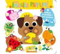 Baby Hemma - Mon imagier parfumé - 6 odeurs à gratter ! Les couleurs - Livre d'éveil - Imagier illustré - Dès 12 mois