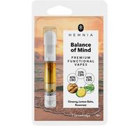 Hemnia Cartouche Balance Of Mind - 40 % , 40 % Cbg, 20 % Cbn, Ginseng, Mélisse, Romarin, 1 Ml