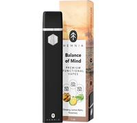 Hemnia Stylo Vape Fonctionnel Premium Blance Of Mind - 40 % , 40 % Cbg, 20 % Cbn, Ginseng, Mélisse, Romarin, 1 Ml
