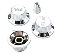 Hemobllo 1 ensemble Boutons de Volume Tonalité pour Guitare Électrique Ensemble de Jeu de Commandes Professionnelles avec Capuchons de Remplacement Pratiques et Durables