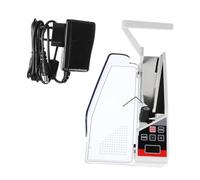 Hemobllo 1 ensemble Compteur de Billets Mini Portable Compteur de à Main Électrique Prise Ue Utilisation Batterie ou USB Design Compact et Pratique pour Magasins et Comptabilité