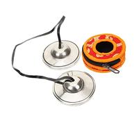 Hemobllo 1 ensemble Cymbales Tingsha Tibétaines Artisanales Cuivre pour et Yoga Instrument de Percussion Religieux et Compact pour Cérémonies et Pratiques Spirituelles
