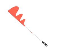 Hemobllo 1 Ensemble Drapeau De Sécurité à Vélo Drapeau De Sécurité à Vélo Drapeaux De Transport Poteau En Fibre De Verre Drapeaux De Triangle Fibres De Verre Orange