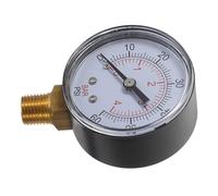 Hemobllo 1 ensemble Jauge de Pression pour Piscine Accessoire de Filtration Compact et Manomètre et Inoxydable pour Entretien des Filtres Eau