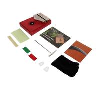 Hemobllo 1 ensemble Kalimba Portable Sons Acacia Piano à Pouce Retro pour Débutants avec Sac de Rangement et Accessoires