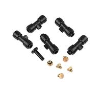 Hemobllo 1 Ensemble Kit de Pulvérisation Laiton Brumisation Connecteurs pour Refroidissement Extérieur