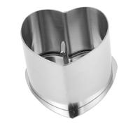 Hemobllo 1 ensemble Moule à Riz Acier Inoxydable pour Onigiri et Sushi Moule de Cuisine DIY Forme de Cœur pour Familles et Événements Sociaux