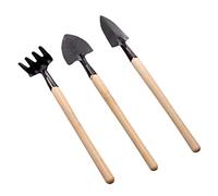 Hemobllo 1 Ensemble Outils de Jardinage Miniature pour Mini Pelle Mini Râteau pour Transplantation à Outils Pratiques et Sécurisés pour Jardinage
