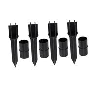 Hemobllo 1 Ensemble Piquet de Remplacement Plastique pour Lumière Solaire de Tiges et Liens pour Éclairage de Jardin Installation Facile et Pratique Accessoire pour Éclairage Paysager